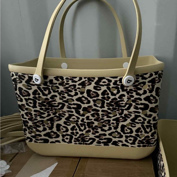 BOGG BAG Handbags - Leopard Print Tote Bogg bag